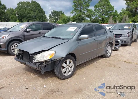 2006 Toyota Corolla Le z USA, uszkodzony, nr VIN 2T1BR32E26C584313